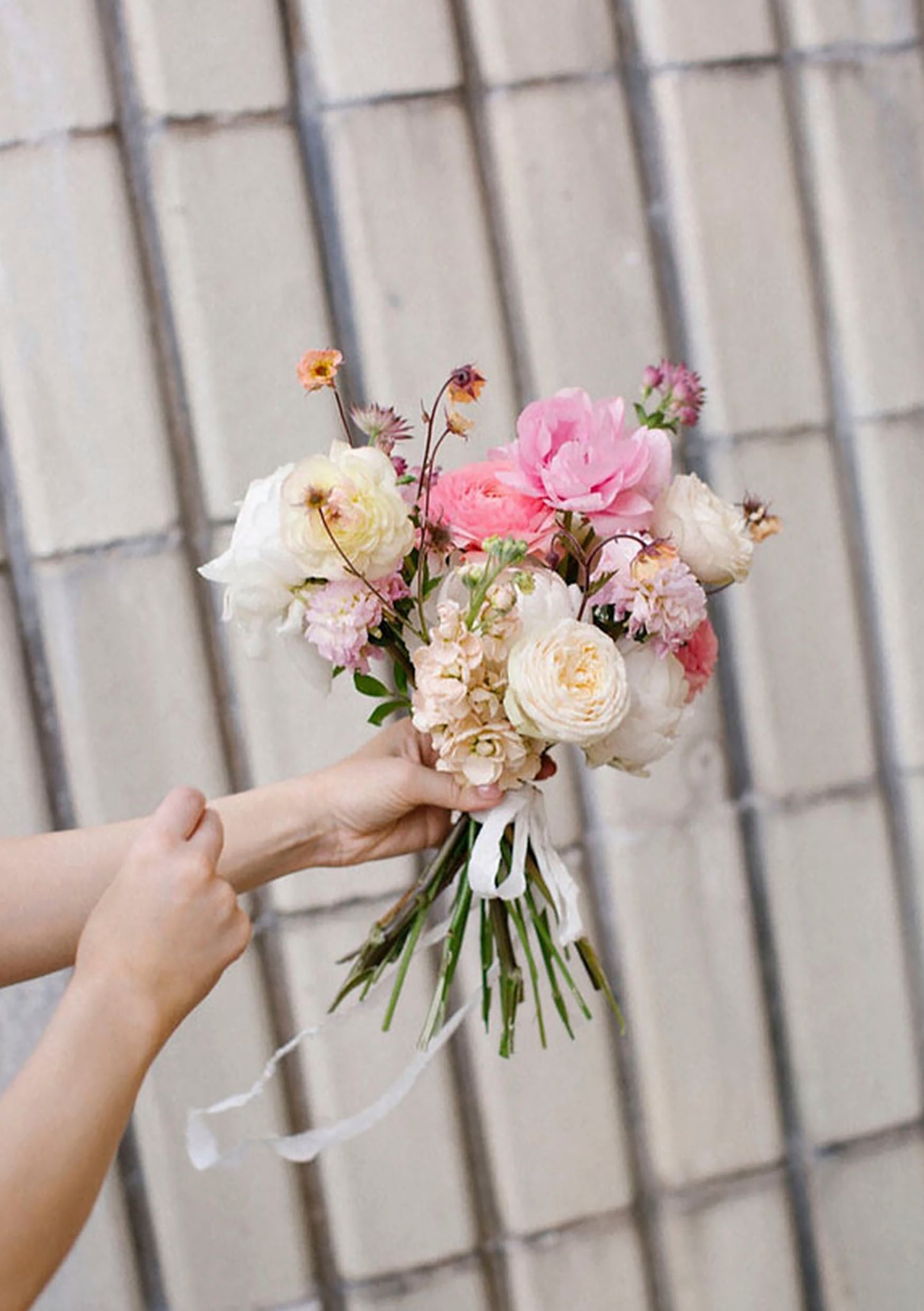 Custom-made flower clip, 3 pcs.